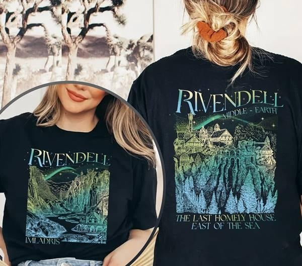 Lord Rings Lotr Movie Gandalf Gollum Middle Earth - Adult & Kids T-Shirts, Sweatshirts & Hoodies apparel design preview 1