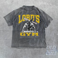 Lords Gym Vintage 90s Jesus Pump Cover Bench Press - Adult & Kids T-Shirts, Sweatshirts & Hoodies apparel design preview 1