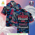 Los Angeles Angels Hawaiian Tropical Jungle Leaves - Adult & Kids T-Shirts, Sweatshirts & Hoodies apparel design preview 1