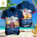 Los Angeles Angels Hawaiian Sunset Palm Aloha - Adult & Kids T-Shirts, Sweatshirts & Hoodies apparel design preview 1