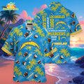Los Angeles Chargers Coconut Ball Tropical Hawaiian - Adult & Kids T-Shirts, Sweatshirts & Hoodies apparel design preview 1
