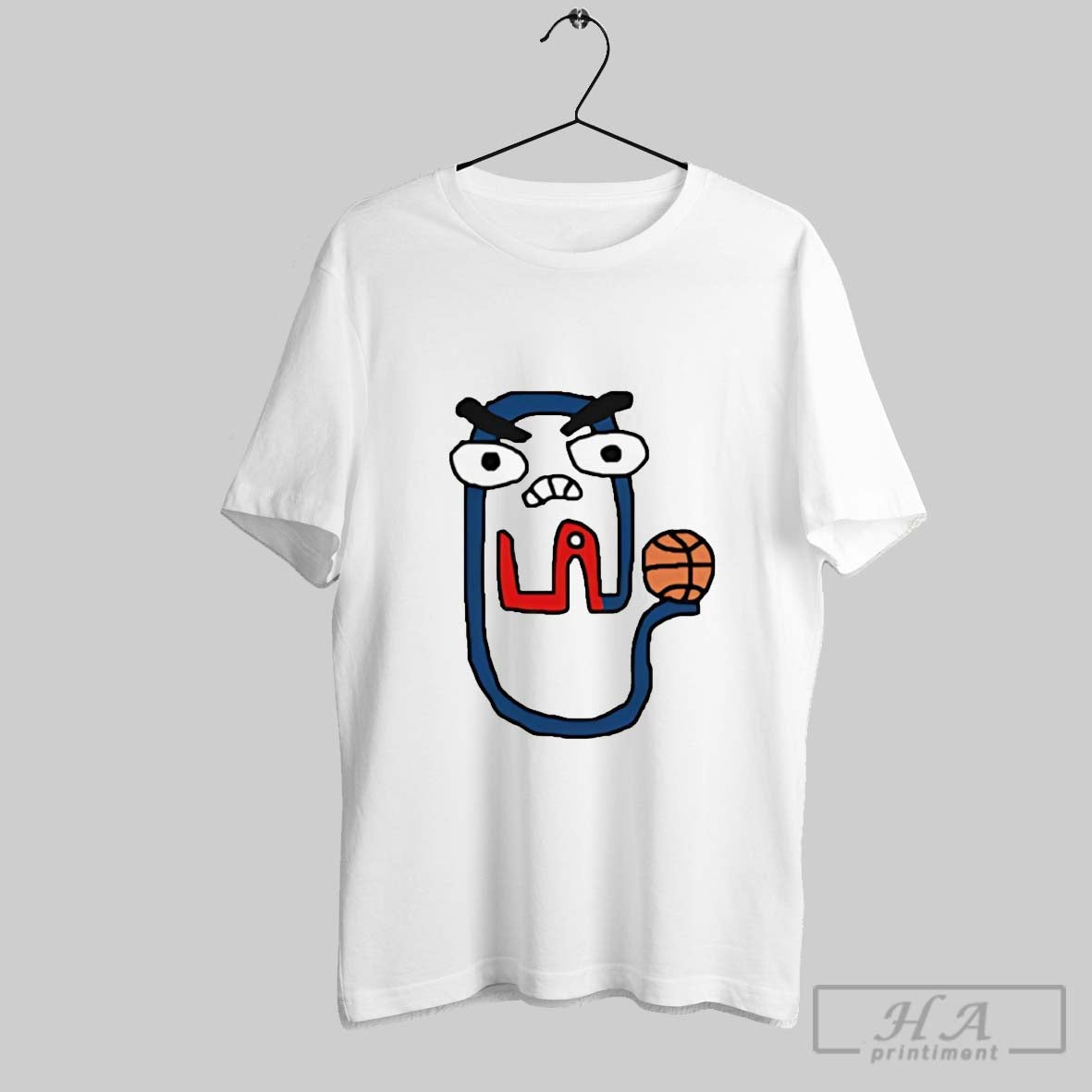Los Angeles Clippers Clip Art - Adult & Kids T-Shirts, Sweatshirts & Hoodies apparel design preview 1