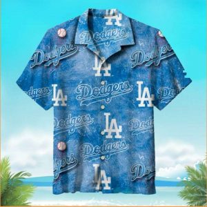 Los Angeles Dodgers Blue Dream Hawaiian LA - Adult & Kids T-Shirts, Sweatshirts & Hoodies apparel design preview 1