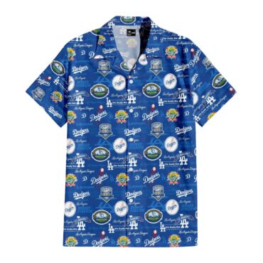 Los Angeles Dodgers Championship Dynasty Hawaiian - Adult & Kids T-Shirts, Sweatshirts & Hoodies apparel design preview 1