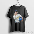 Los Angeles Dodgers Kike Hernandez Ring Middle Finger - Adult & Kids T-Shirts, Sweatshirts & Hoodies apparel design preview 1