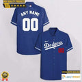 Los Angeles Dodgers Logo Hawaiian Cheap Men Baseball - Adult & Kids T-Shirts, Sweatshirts & Hoodies apparel design preview 1
