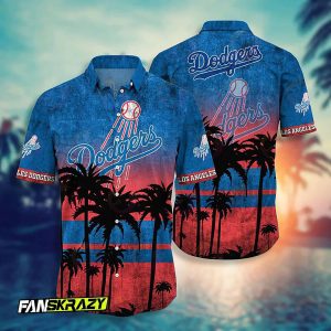 Los Angeles Dodgers MLB Hawaii Style Hot Trending - Adult & Kids T-Shirts, Sweatshirts & Hoodies apparel design preview 1