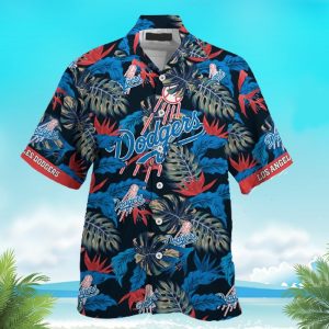 Los Angeles Dodgers MLB Summer Hawaiian LA - Adult & Kids T-Shirts, Sweatshirts & Hoodies apparel design preview 1