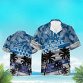 Los Angeles Dodgers Palm Tree Hawaiian LA - Adult & Kids T-Shirts, Sweatshirts & Hoodies apparel design preview 1
