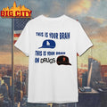 Los Angeles Dodgers This Is Your Brain On Drugs - Adult & Kids T-Shirts, Sweatshirts & Hoodies apparel design preview 1