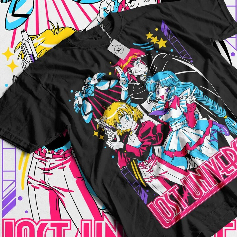 Lost Universe S 4XL KanzakaDex Anime Manga Kane - Adult & Kids T-Shirts, Sweatshirts & Hoodies apparel design preview 1