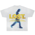 Lost White Boxy Streetwear Y2K Vintage Menswear Top - Adult & Kids T-Shirts, Sweatshirts & Hoodies apparel design preview 1