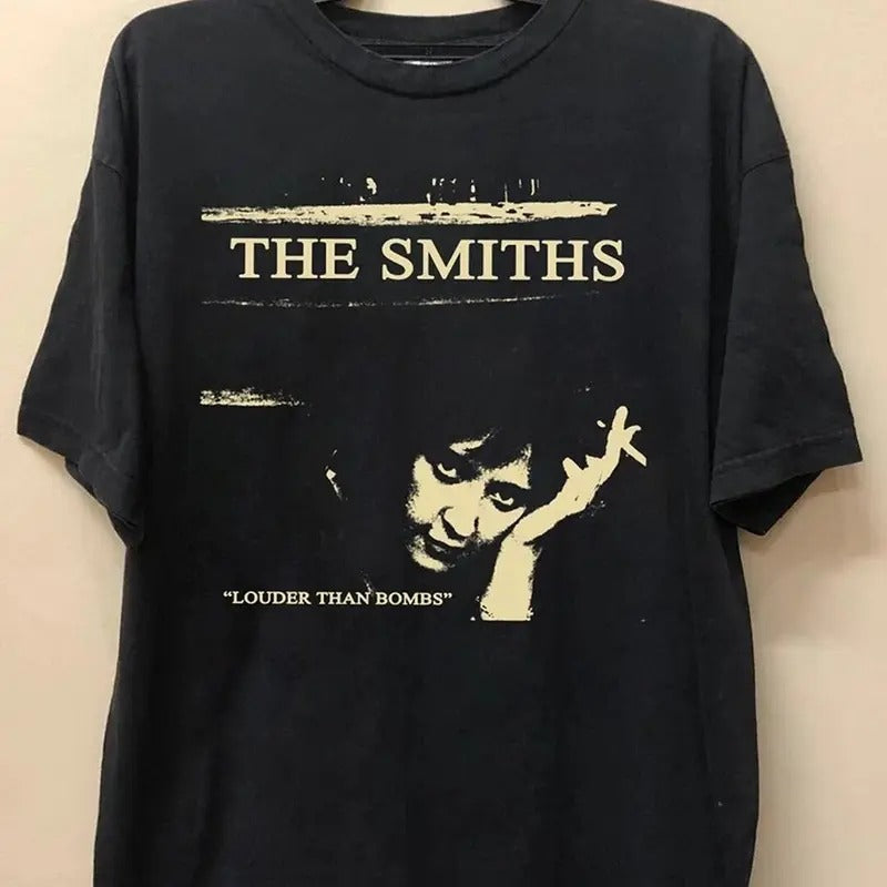 Louder Than Bombs Smiths Band Full Size - Adult & Kids T-Shirts, Sweatshirts & Hoodies apparel design preview 1