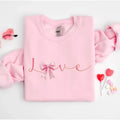 Love Bow Valentine Coquette Girlfriend Cute Girly - Adult & Kids T-Shirts, Sweatshirts & Hoodies apparel design preview 1