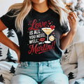 Love Is All You Need Well Martini Valentines Drinking - Adult & Kids T-Shirts, Sweatshirts & Hoodies apparel design preview 1