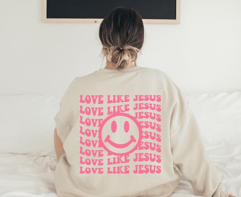 Love Like Jesus Christian - Adult & Kids T-Shirts, Sweatshirts & Hoodies apparel design preview 1