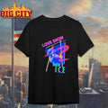 Love Snow Hate I C E Retro 80S Style Neon Skiing - Adult & Kids T-Shirts, Sweatshirts & Hoodies apparel design preview 1