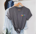 Love Is Rainbow Heart Pocket Size Perfect Pride LGBT - Adult & Kids T-Shirts, Sweatshirts & Hoodies apparel design preview 1