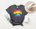 Love Is LGBT Pride Kindness Support Gay Lesbian - Adult & Kids T-Shirts, Sweatshirts & Hoodies apparel design preview 1