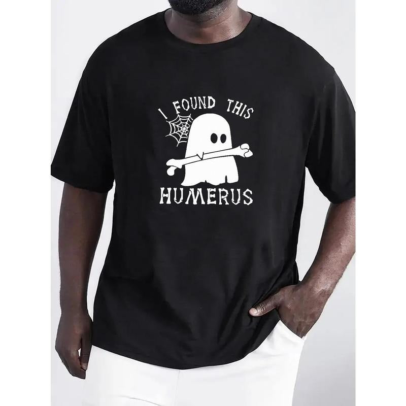 Ghost Cartoon Pattern Summer Outdoor Casual Male - Adult & Kids T-Shirts, Sweatshirts & Hoodies apparel design preview 1