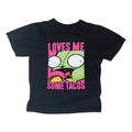 Loves Me Some Tacos Zim Baby Y2K Streetwear Gothic - Adult & Kids T-Shirts, Sweatshirts & Hoodies apparel design preview 1