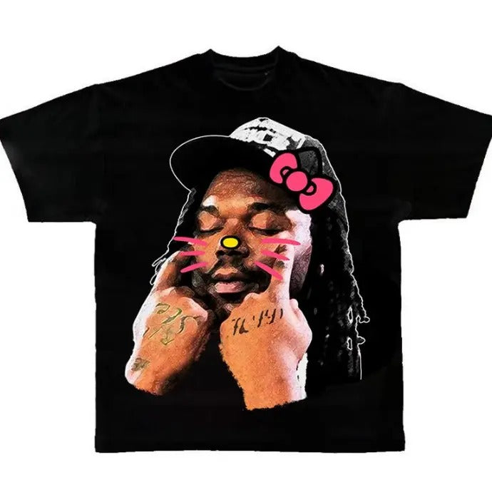 Lucki Black Face Kitty - Adult & Kids T-Shirts, Sweatshirts & Hoodies apparel design preview 1