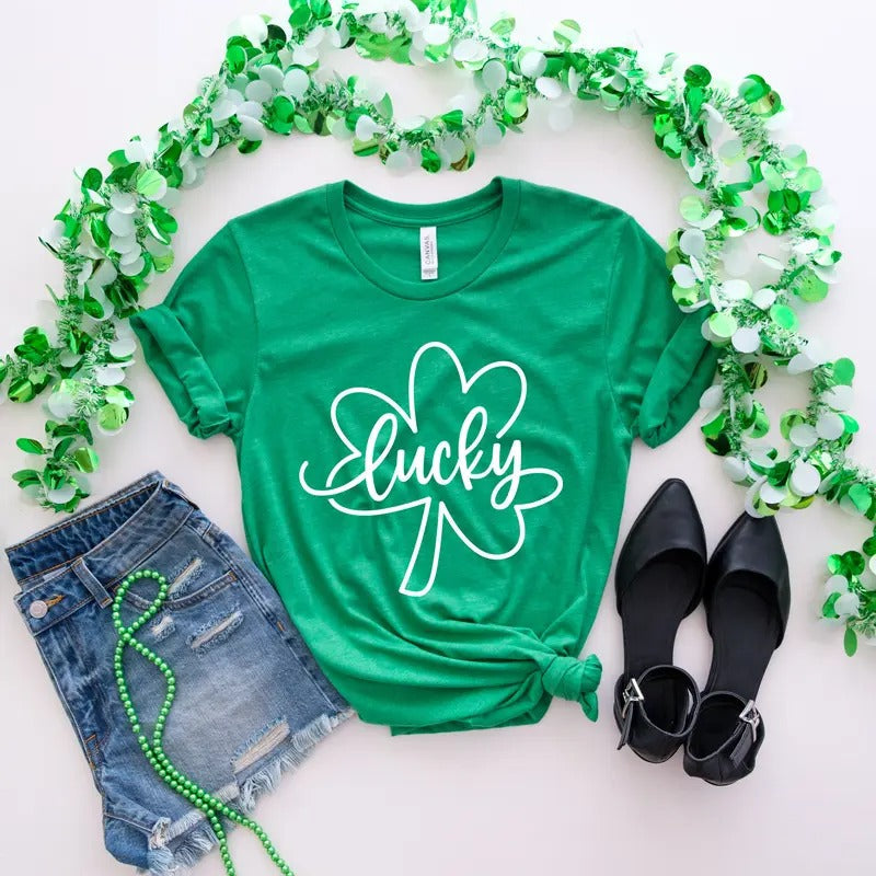 Lucky Bella Canvas - Adult & Kids T-Shirts, Sweatshirts & Hoodies apparel design preview 1