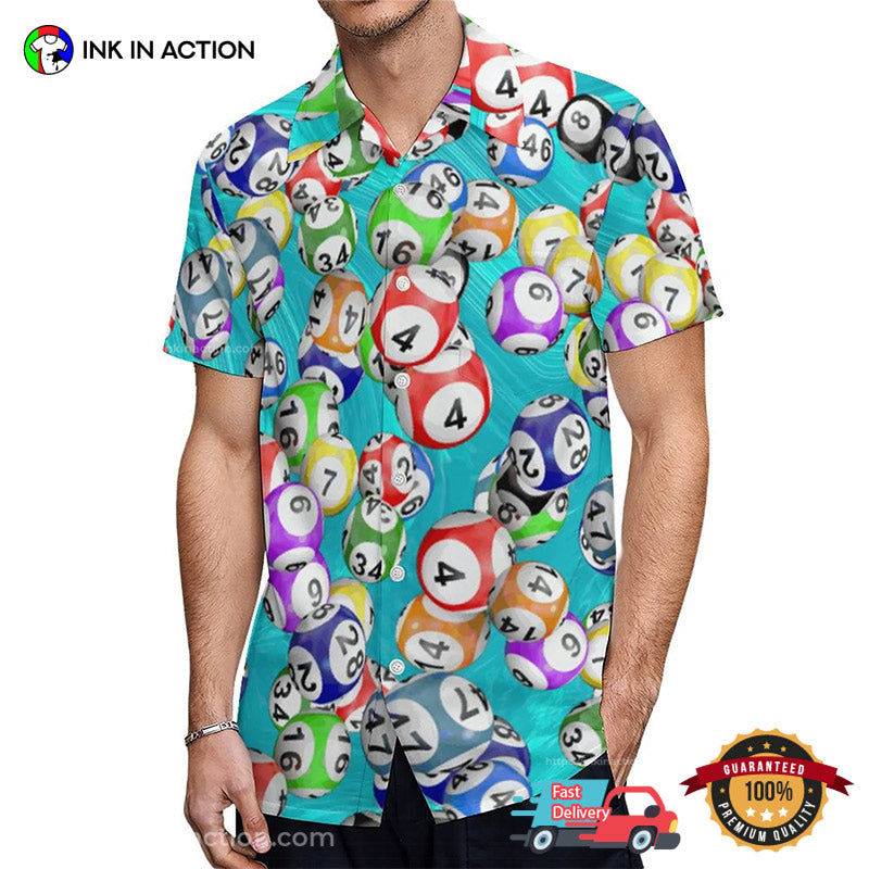 Lucky Bingo Casino Party Hawaiian - Adult & Kids T-Shirts, Sweatshirts & Hoodies apparel design preview 1