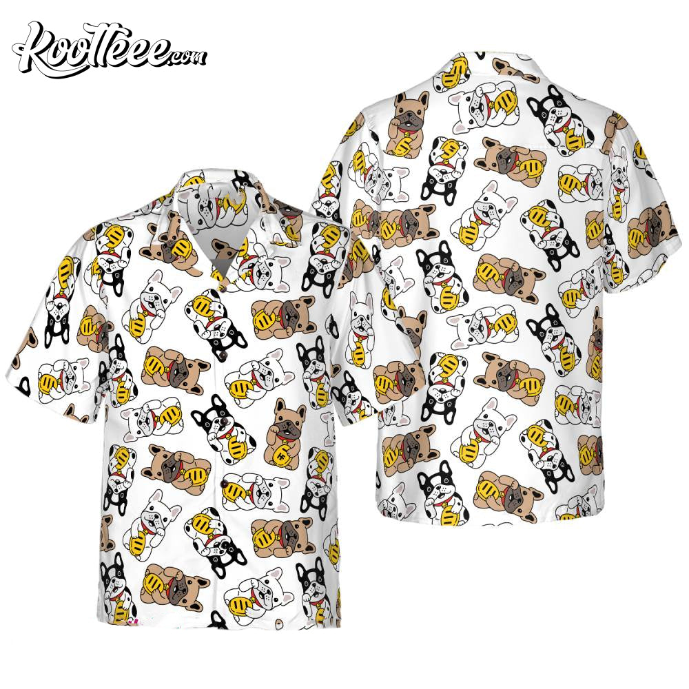 Lucky Bulldog For Men Hawaiian - Adult & Kids T-Shirts, Sweatshirts & Hoodies apparel design preview 1
