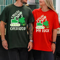 Lucky Crane St Paddys Couple Matching Couples - Adult & Kids T-Shirts, Sweatshirts & Hoodies apparel design preview 1