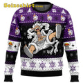 Luffy Gear 5 Sun God Nika One Piece Boys Christmas Sweater - Holiday Gift product image