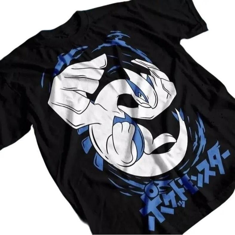 Lugia Anime Vintage Japanese - Adult & Kids T-Shirts, Sweatshirts & Hoodies apparel design preview 1