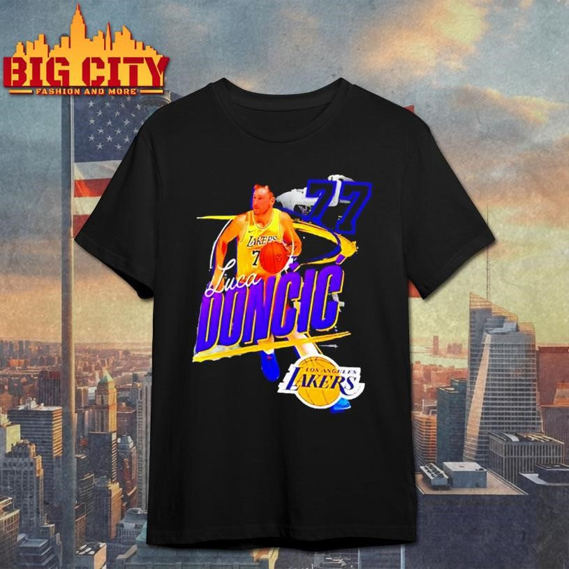 Luka Dončić Los Angeles Lakers Start of Season 2026 - Adult & Kids T-Shirts, Sweatshirts & Hoodies apparel design preview 1