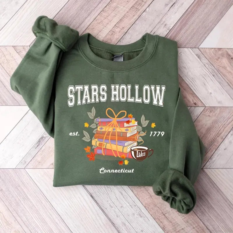 Luke'S Stars Hollows Autumn Festival Hollow First - Adult & Kids T-Shirts, Sweatshirts & Hoodies apparel design preview 1