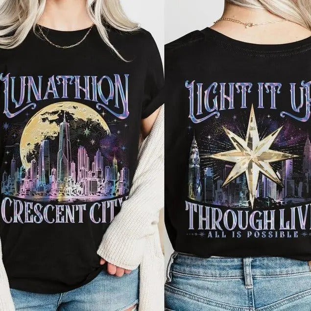 Lunathion Crescent City Light Up Through Live All Is - Adult & Kids T-Shirts, Sweatshirts & Hoodies apparel design preview 1