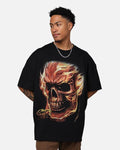 M4rvel Ghost Rider Big Head Vintage Heavyweight Black - Adult & Kids T-Shirts, Sweatshirts & Hoodies apparel design preview 1