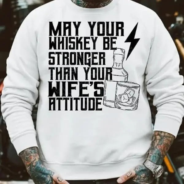 MAY YOUR WHISKEY DTF Transfers THIS IS NOT - Adult & Kids T-Shirts, Sweatshirts & Hoodies apparel design preview 1