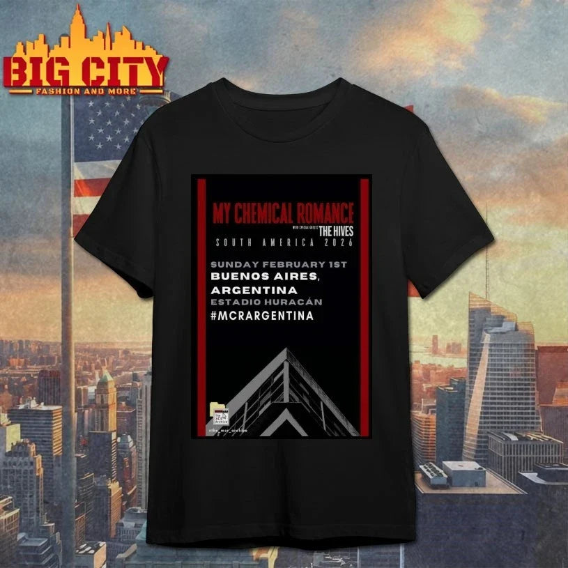 MCR Estadio Tomás Adolfo Ducó. Buenos Aires, - Adult & Kids T-Shirts, Sweatshirts & Hoodies apparel design preview 1