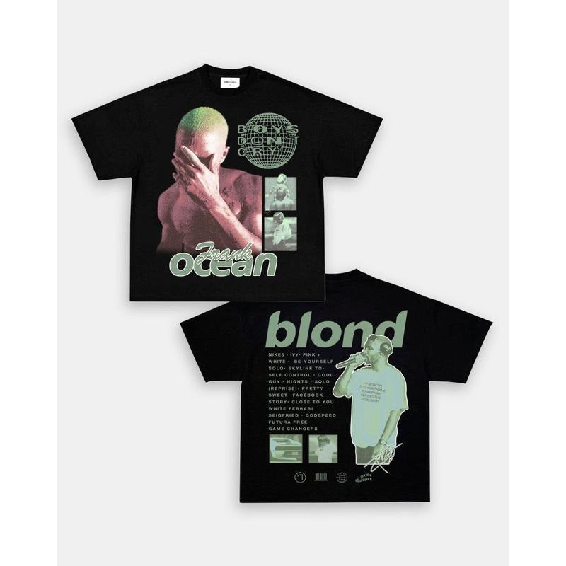BLOND FRANK OCEAN BIG FACE FANS - Adult & Kids T-Shirts, Sweatshirts & Hoodies apparel design preview 1