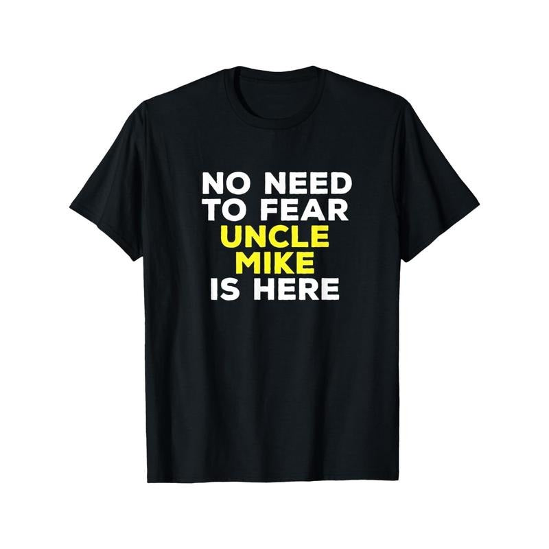 [MIKE Funny Uncle Name Family Made USA - Adult & Kids T-Shirts, Sweatshirts & Hoodies apparel design preview 1