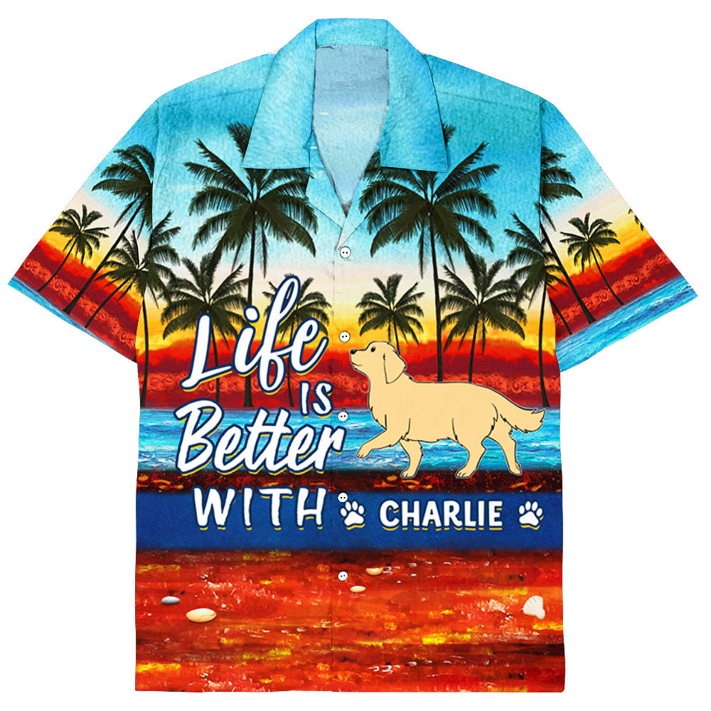 Life Is Better Personalized Custom Hawaiian - Adult & Kids T-Shirts, Sweatshirts & Hoodies apparel design preview 1