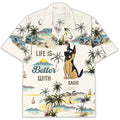 Better Life With Pet Personalized Custom Hawaiian - Adult & Kids T-Shirts, Sweatshirts & Hoodies apparel design preview 1