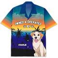 Operated By Dog Personalized Custom Hawaiian - Adult & Kids T-Shirts, Sweatshirts & Hoodies apparel design preview 1