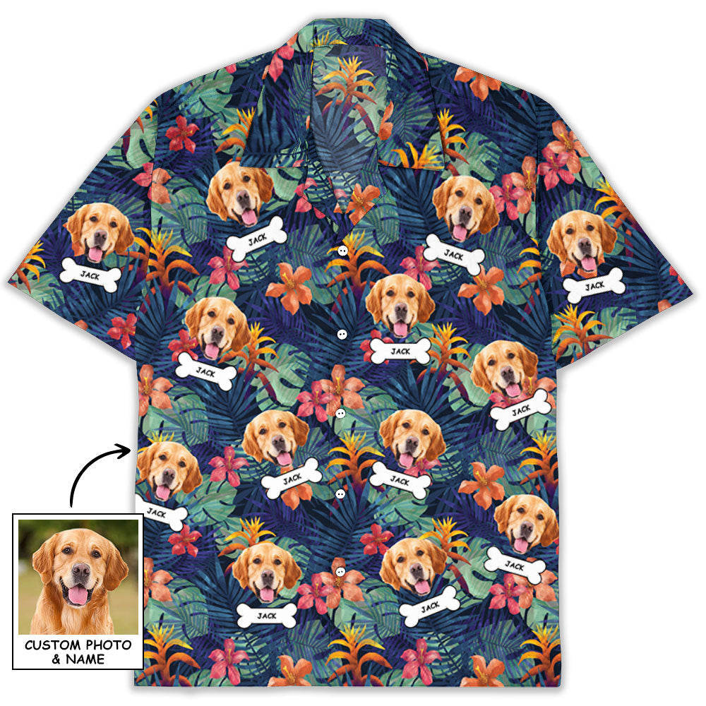 Dog Bone Personalized Custom Hawaiian - Adult & Kids T-Shirts, Sweatshirts & Hoodies apparel design preview 1