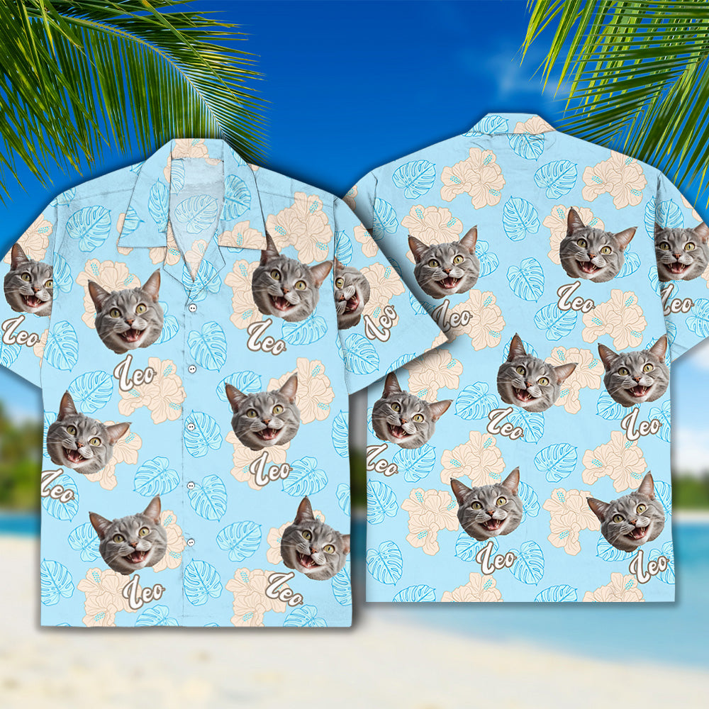 The Pet Dad Personalized Custom Hawaiian - Adult & Kids T-Shirts, Sweatshirts & Hoodies apparel design preview 1