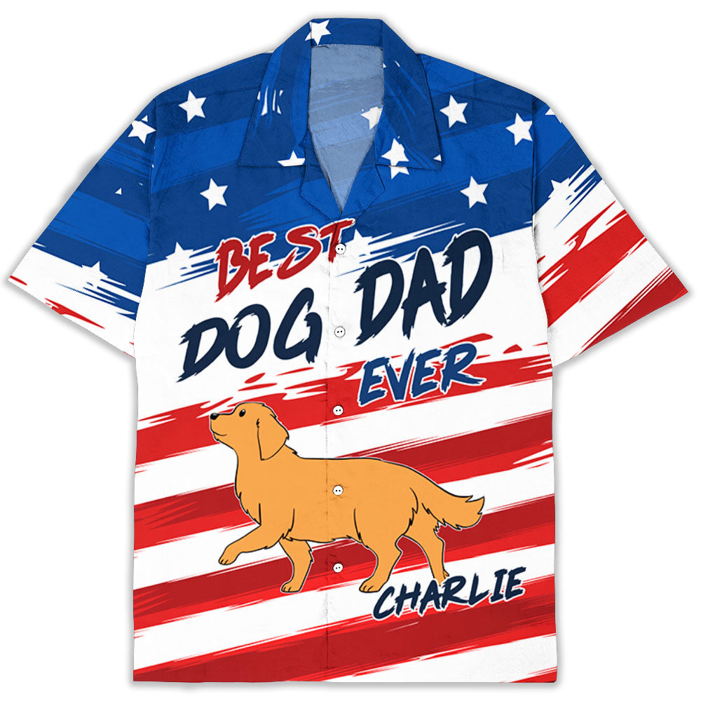 Best Dad Ever Personalized Custom Hawaiian - Adult & Kids T-Shirts, Sweatshirts & Hoodies apparel design preview 1