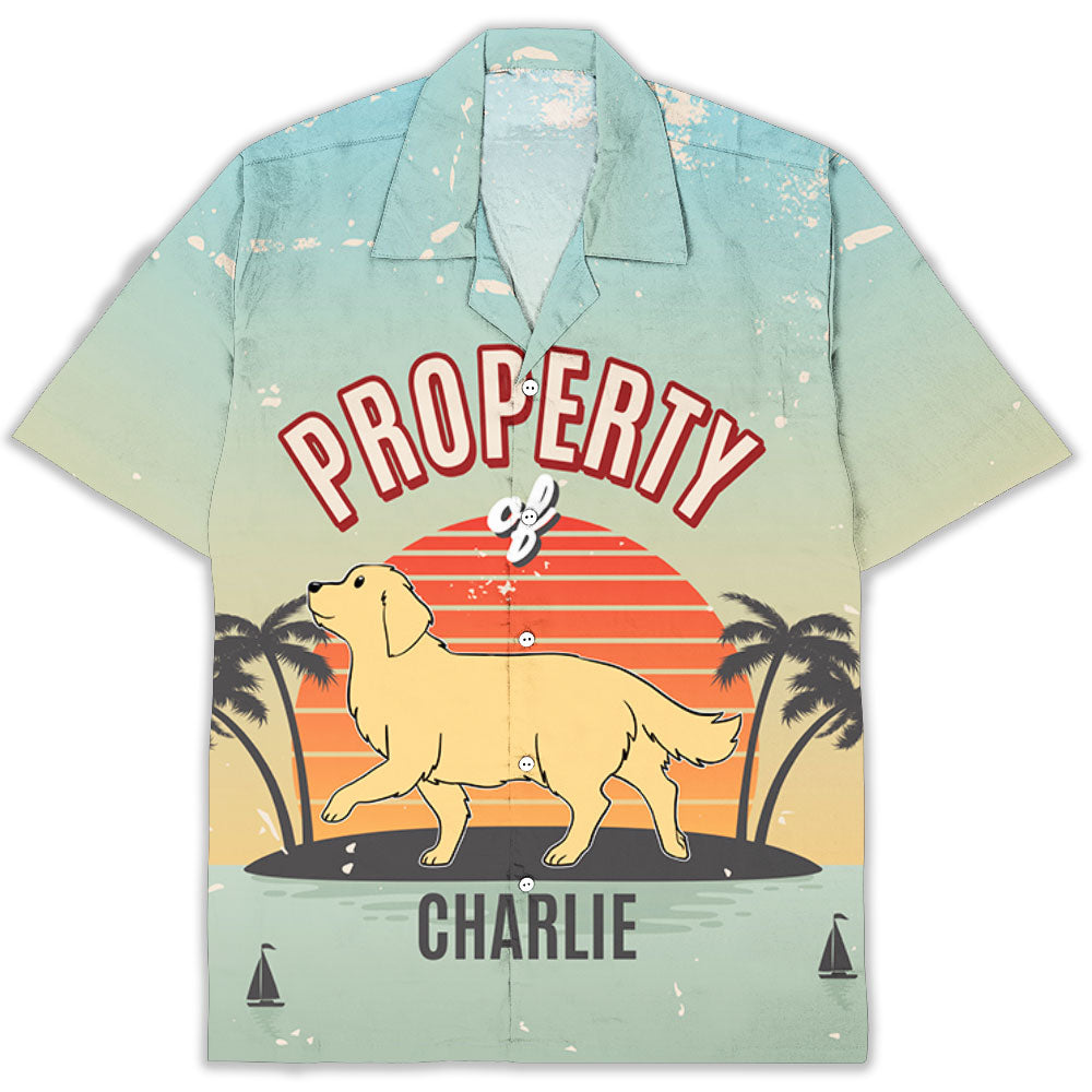 Summer Property Of Personalized Custom Hawaiian - Adult & Kids T-Shirts, Sweatshirts & Hoodies apparel design preview 1