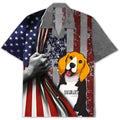 American Proud Dog Personalized Custom Hawaiian - Adult & Kids T-Shirts, Sweatshirts & Hoodies apparel design preview 1