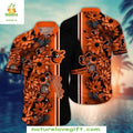 Baltimore Orioles Hawaiian Floral Print MLB Baseball - Adult & Kids T-Shirts, Sweatshirts & Hoodies apparel design preview 1