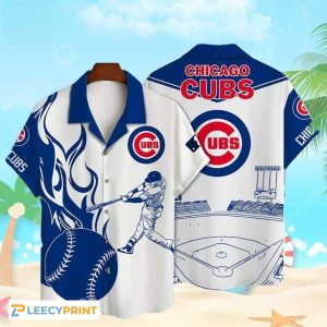MLB Chicago Cubs Hawaiian Gift For Baseball Fans - Adult & Kids T-Shirts, Sweatshirts & Hoodies apparel design preview 1